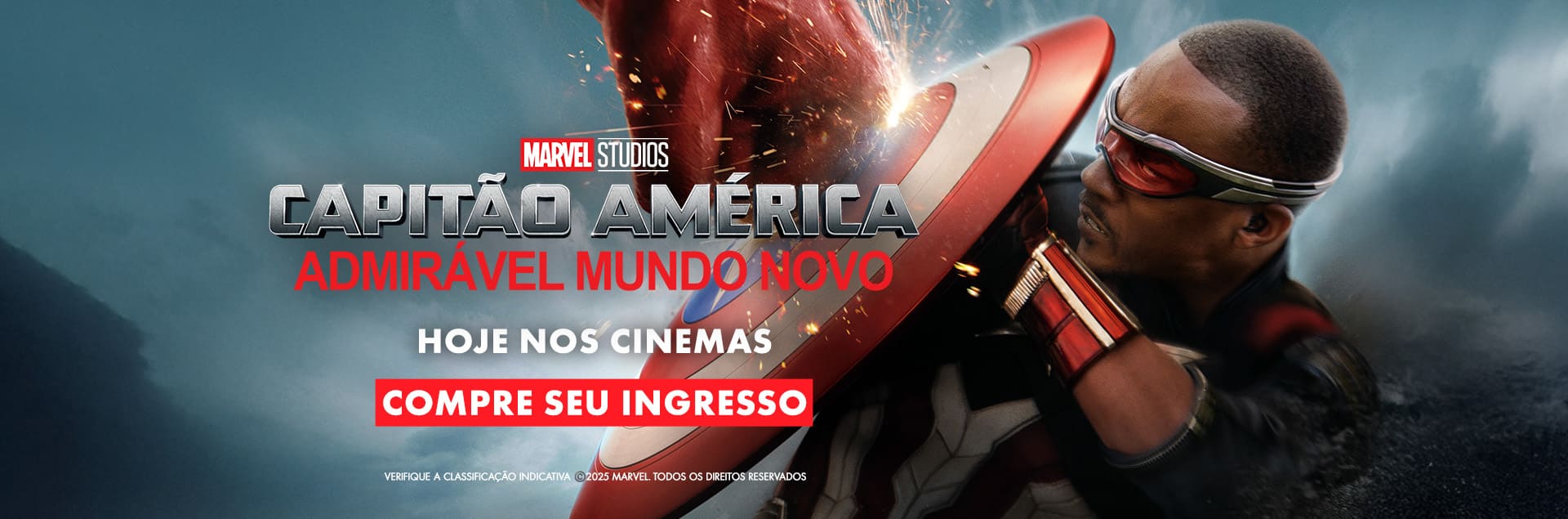 Capitão América: Admirável Mundo Novo - HOJE