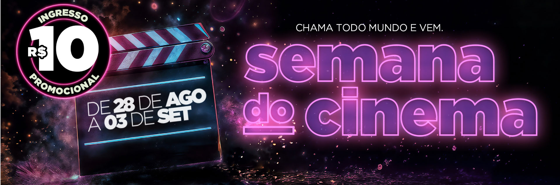 Semana do cinema 2025